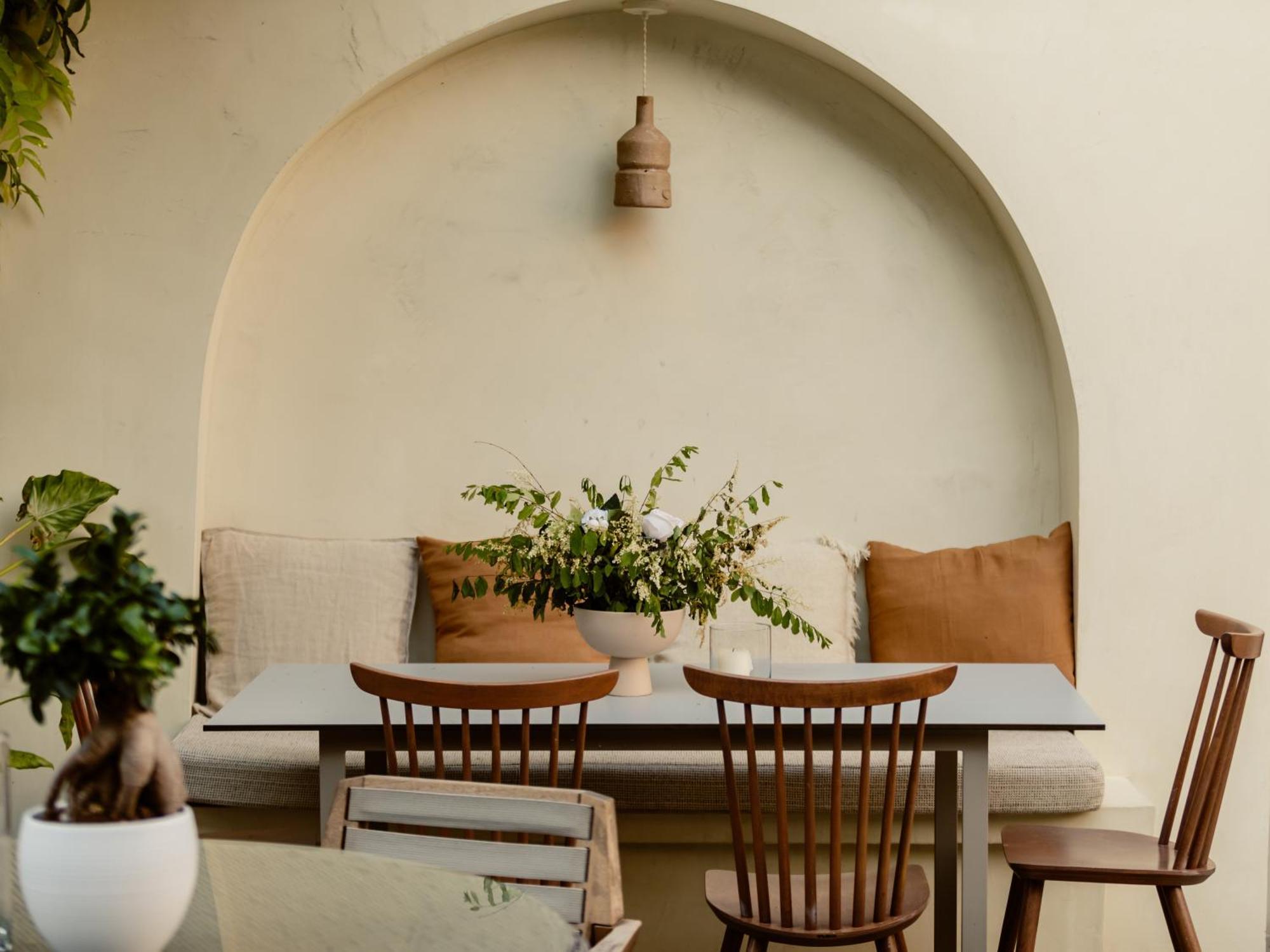 Barba Boutique Hotel Korça Exteriör bild